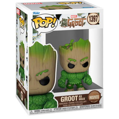 Figura POP Marvel We Are Groot - Groot as Hulk